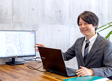 販売活動と購入希望者対応